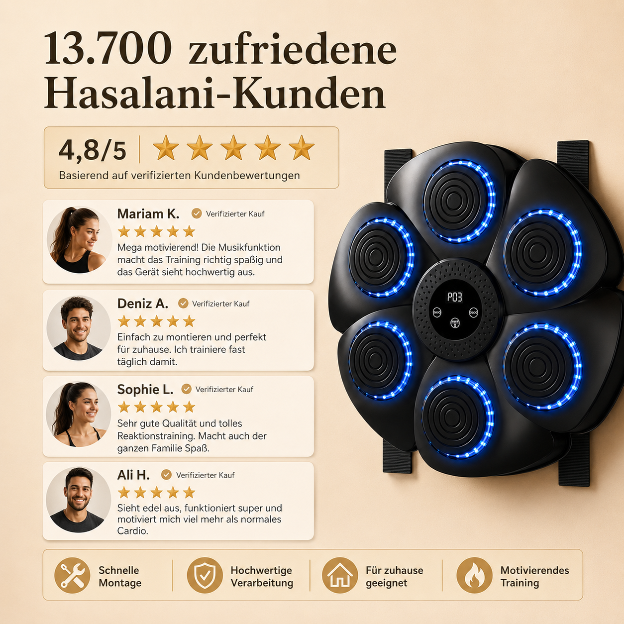 Hasalani Smart Boxing Trainer