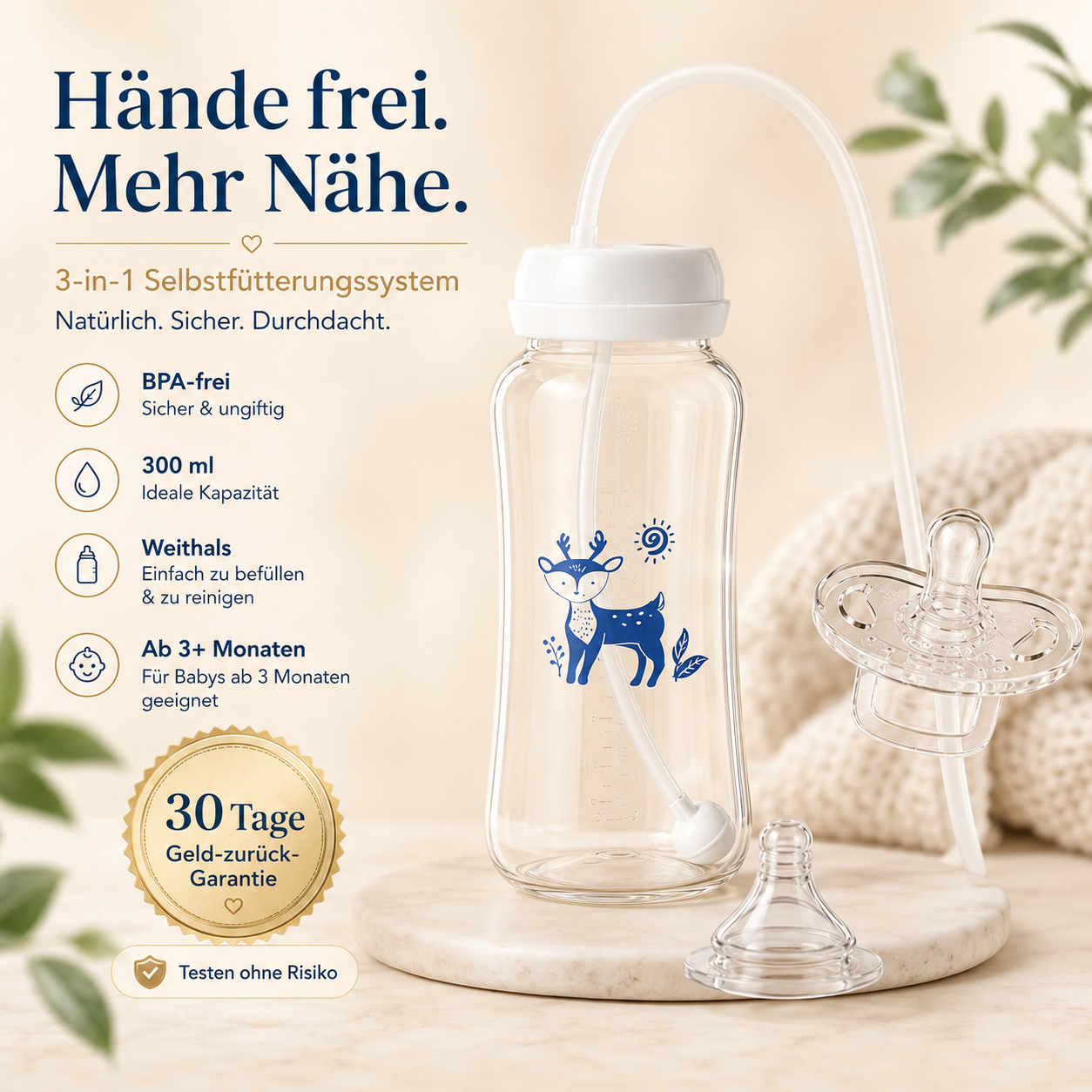 Hasalani BabyFlow™ – entspanntes Füttern im Alltag